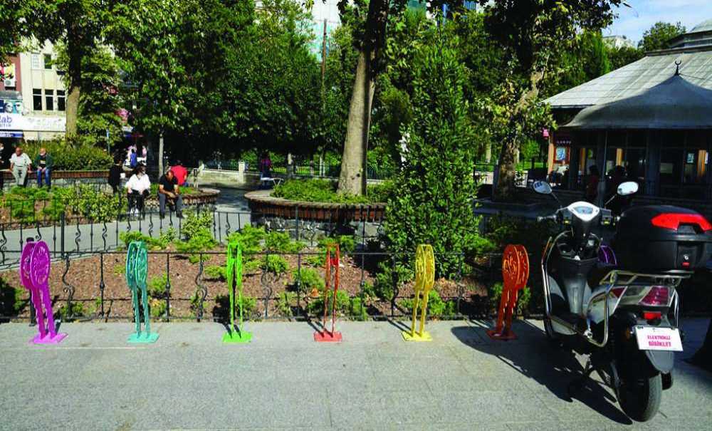 Bisiklet Park İstasyonları Yapılıyor