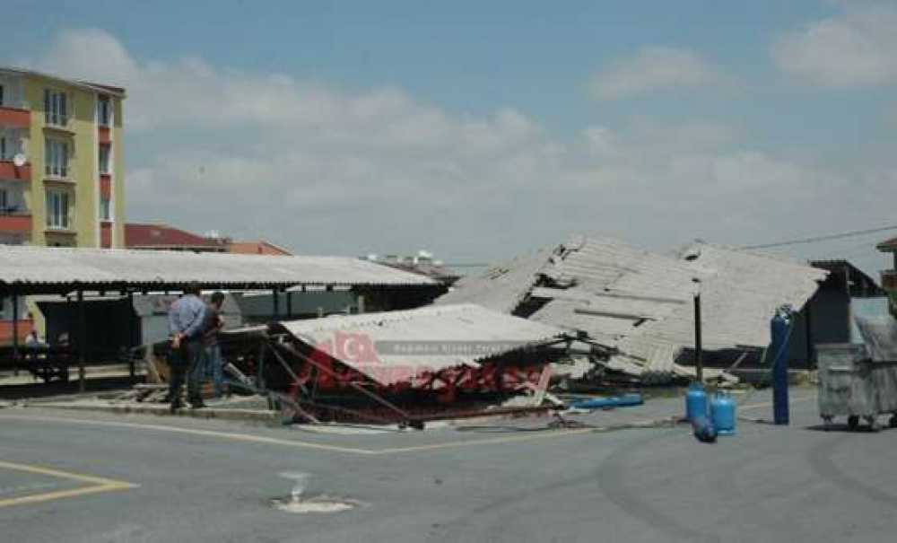 Perşembe Pazarında Yıkım Çalışmaları Başladı