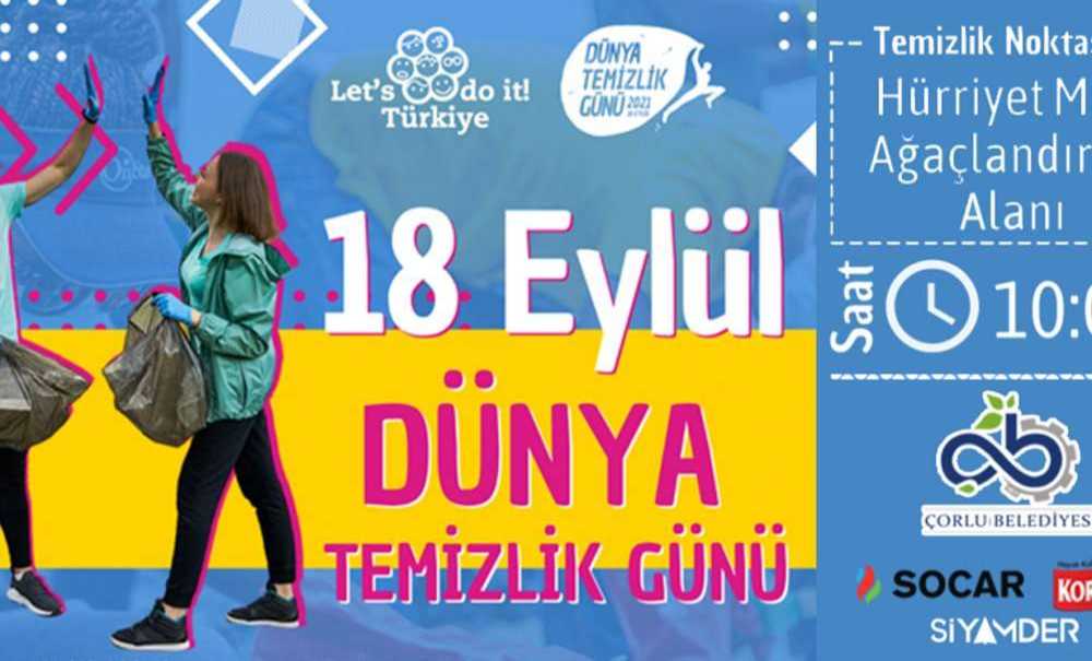 Dünya Temizlik Gününe Özel Atık Toplama Etkinliği