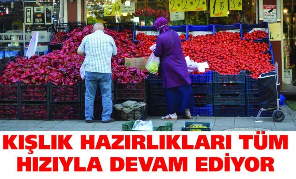 Kışlık Hazırlıkları Tüm Hızıyla Devam Ediyor