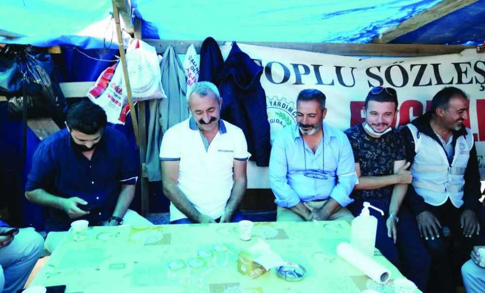 Komünist Başkan Olarak Tanınan Mehmet Maçoğlu Çorlu'ya Geldi