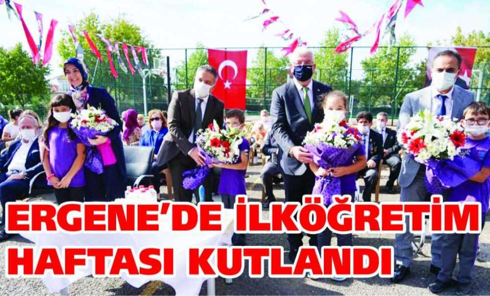 Ergene'de İlköğretim Haftası Kutlandı