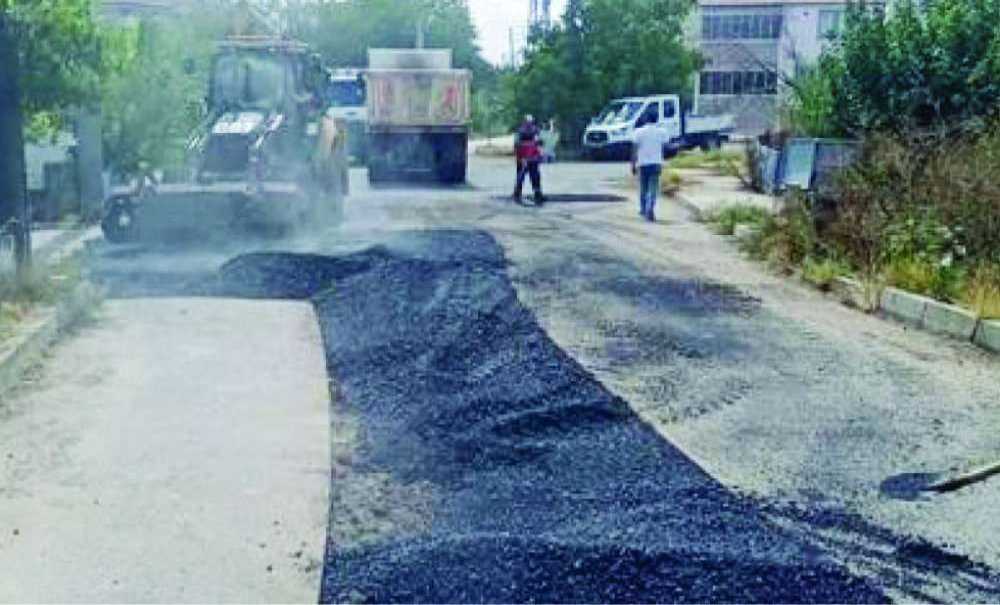 Ergene'de Yol Çalışmaları Devam Ediyor