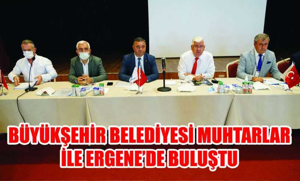 Büyükşehir Belediyesi Muhtarlar İle Ergene'de Buluştu