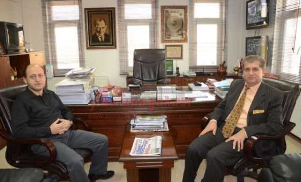 Kaymakam Doğan'dan Gazetemize Ziyaret