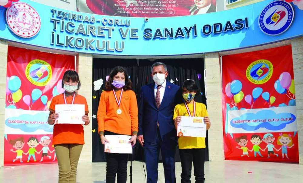 Çorlu'da İlköğretim Haftası Coşkuyla Kutlandı