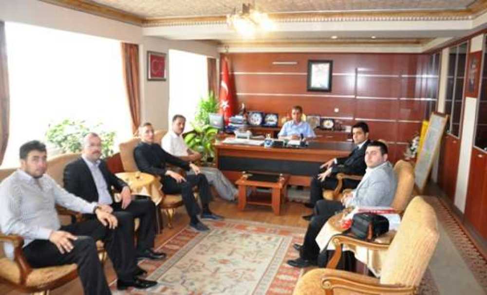 Genç Tagid'ten Kaymakam Doğan'a Ziyaret