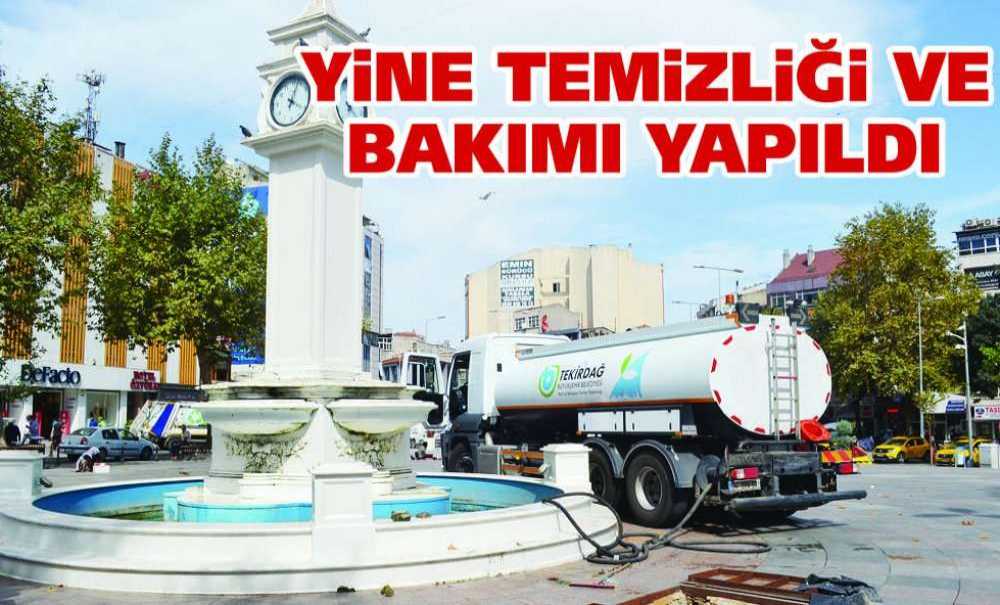 Yine Temizliği Ve Bakımı Yapıldı