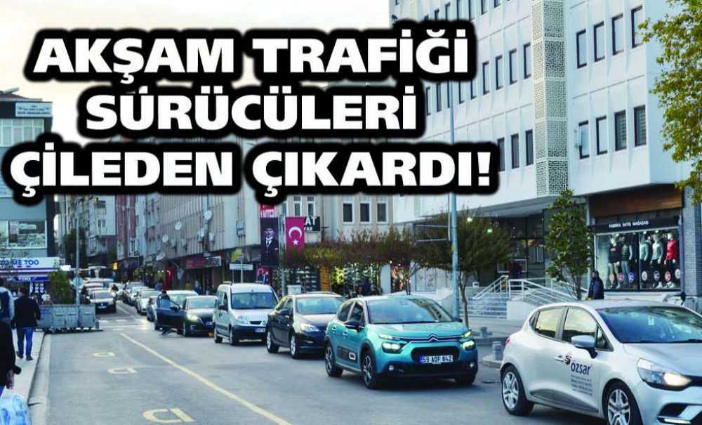 Akşam Trafiği Sürücüleri Çileden Çıkardı!