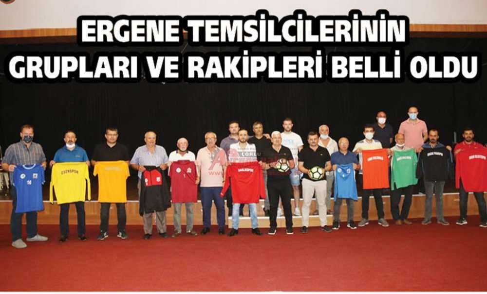 Ergene Temsilcilerinin Grupları Ve Rakipleri Belli Oldu