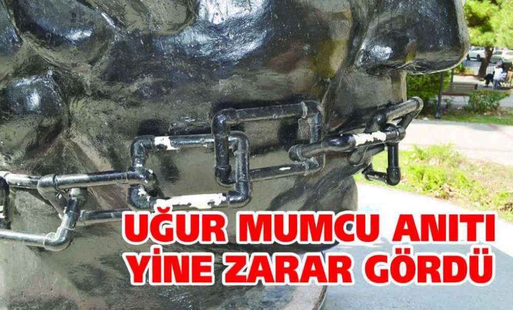 Uğur Mumcu Anıtı Yine Zarar Gördü