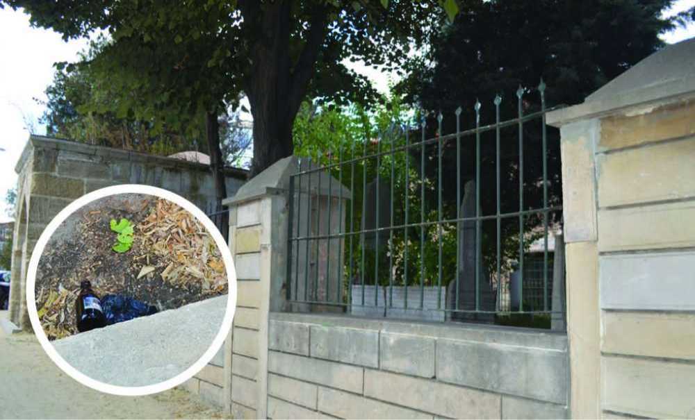 Cami Bahçesi'ndeki Bira Şişesi Tepki Çekti