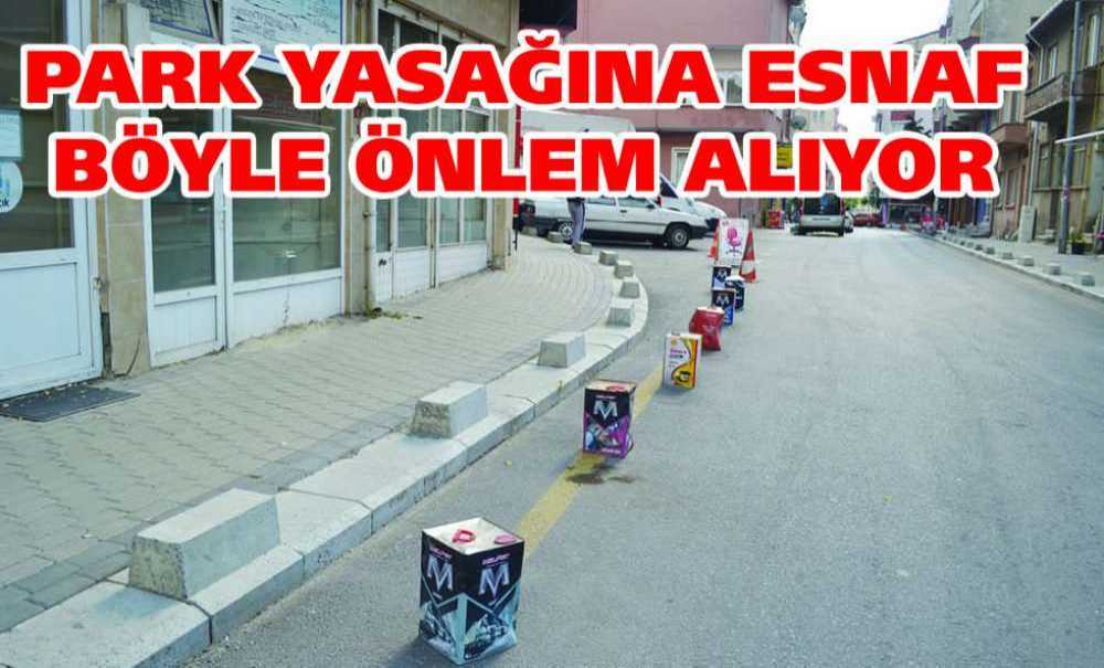 Park Yasağına Esnaf Böyle Önlem Alıyor