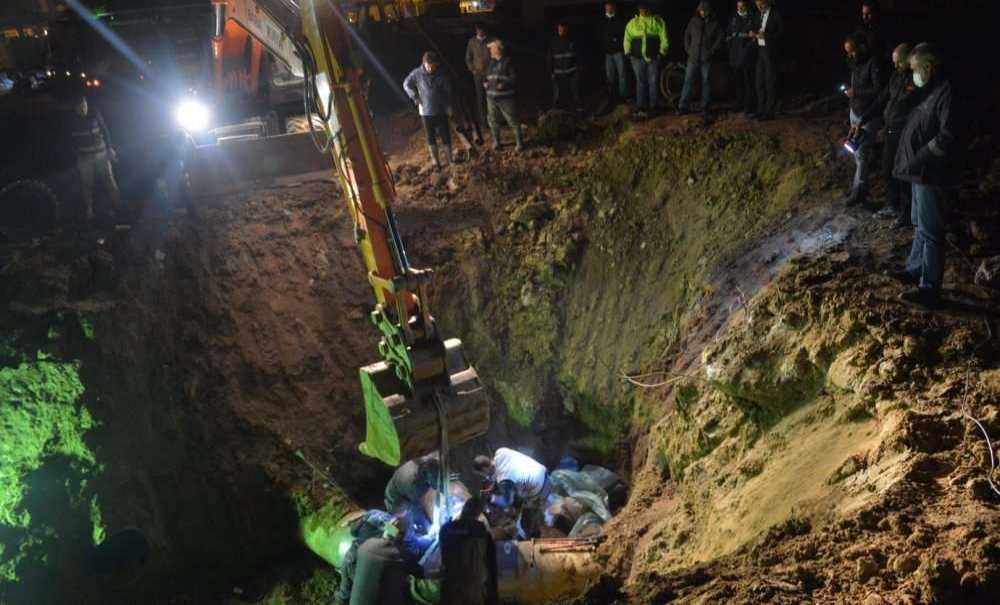 Teski Ekipleri Arızayı Onardı