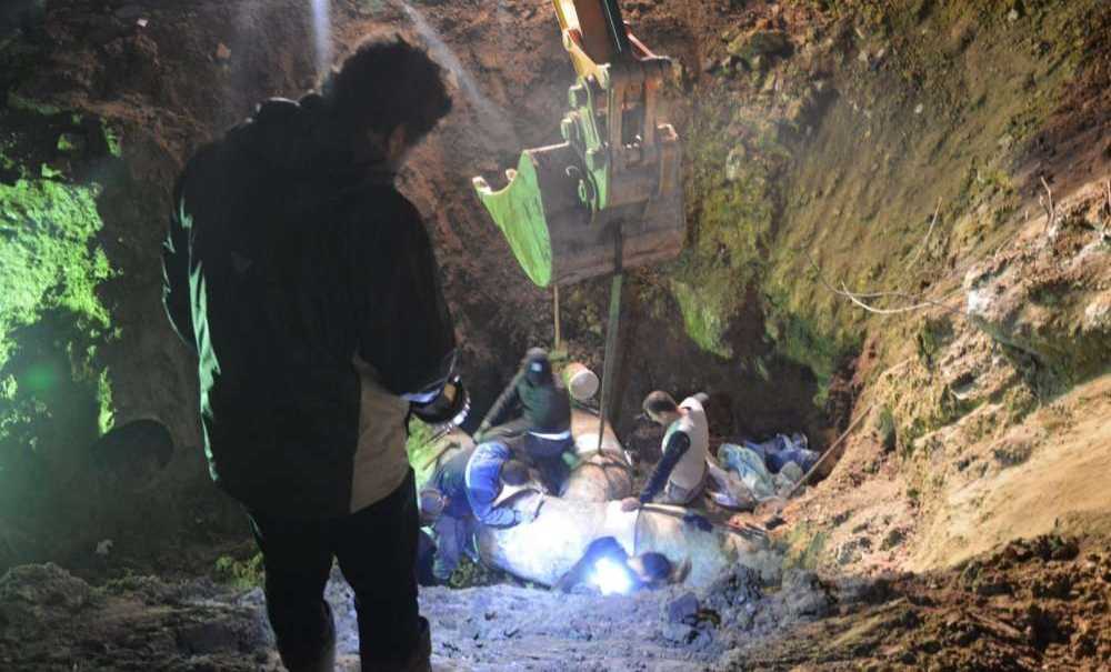 Teski Ekipleri Arızayı Onardı