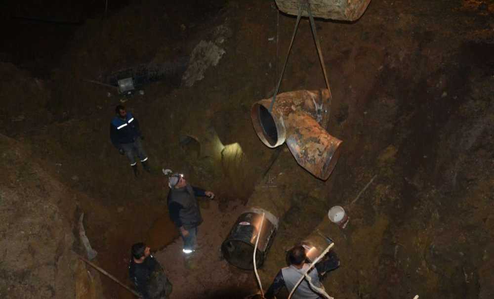 Teski Ekipleri Arızayı Onardı