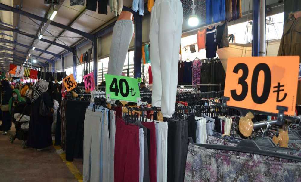 Giyim Pazarı Tıklım Tıklım!