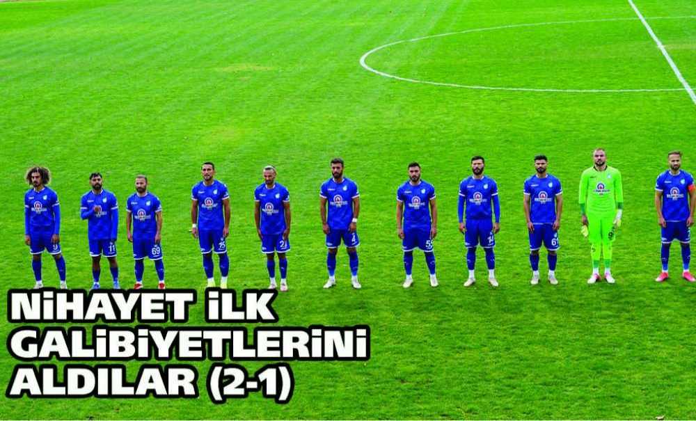 Nihayet İlk Galibiyetlerini Aldılar (2-1)