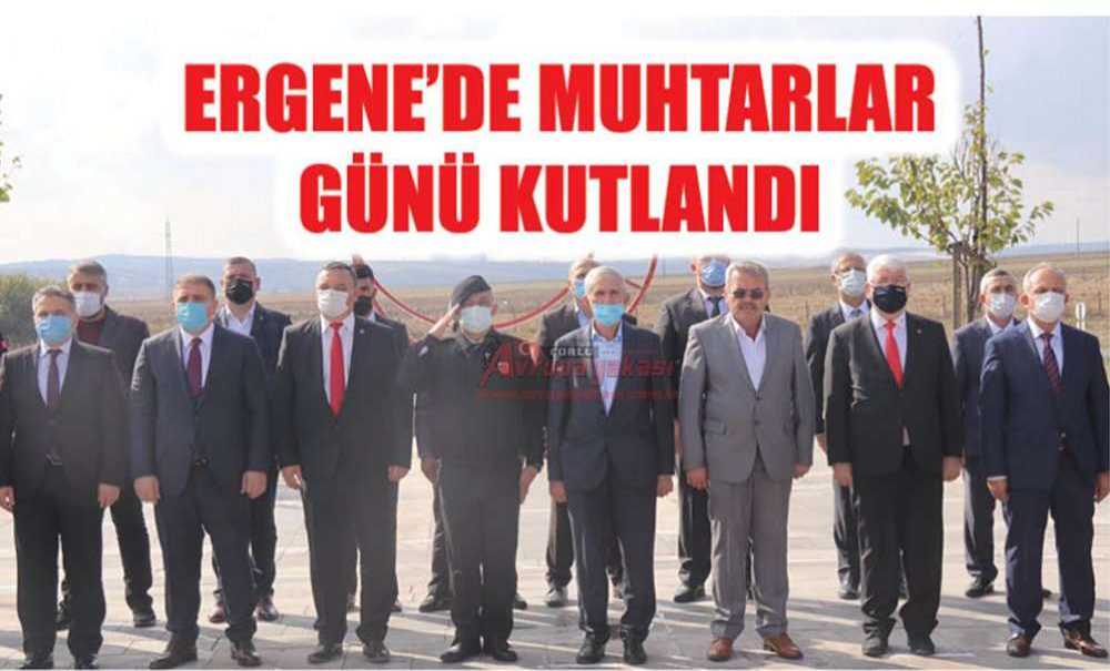Ergene'de Muhtarlar Günü Kutlandı