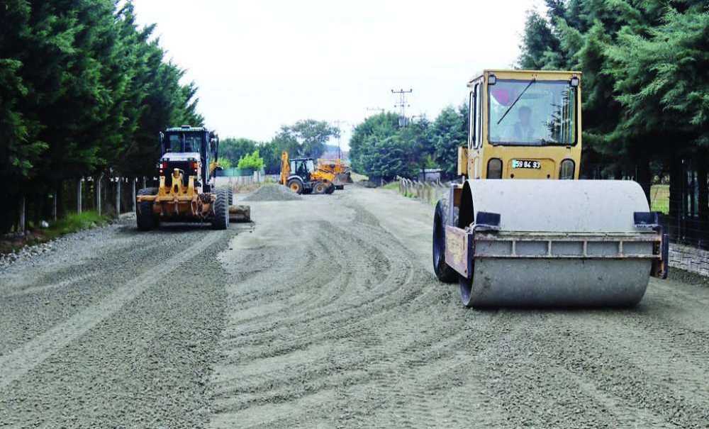 Çerkezköy'de Soğuk Asfalt Atağı
