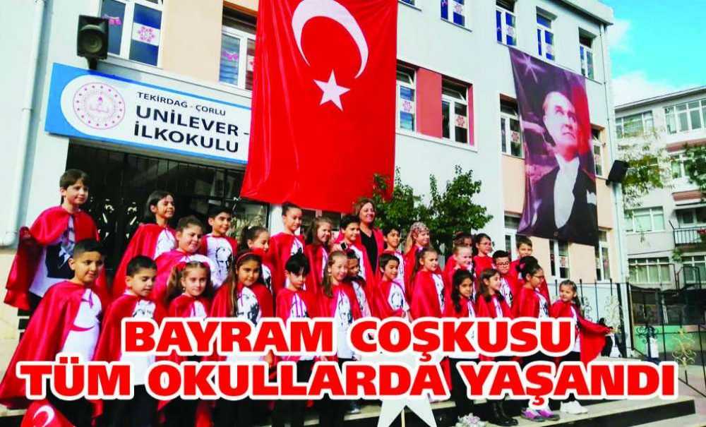 Bayram Coşkusu Tüm Okullarda Yaşandı