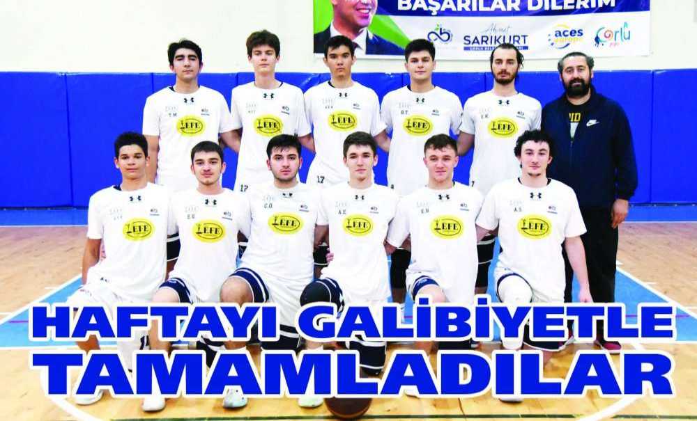 Haftayı Galibiyetle Tamamladılar