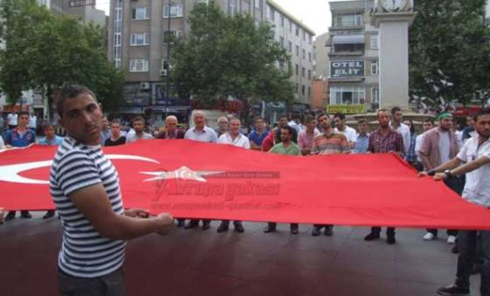 Çorlu Alperen Ocaklarından Müslümanlara Yapılan Zulümlere Protesto