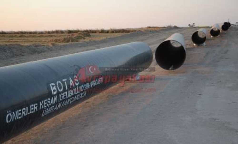 Doğalgaz Boru Hattı Projesi Çalışmaları Başladı