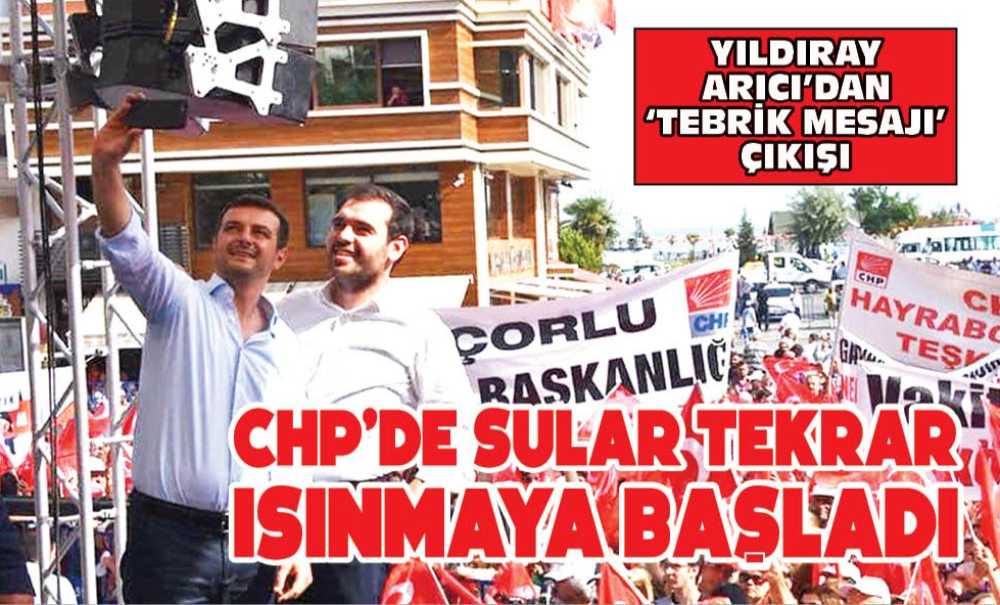 Chp'de Sular Tekrar Isınmaya Başladı!