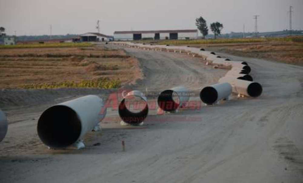 Doğalgaz Boru Hattı Projesi Çalışmaları Başladı