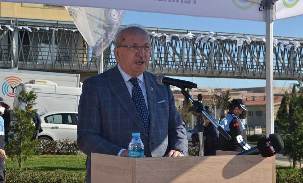 Asansörlü Üst Geçit Açıldı