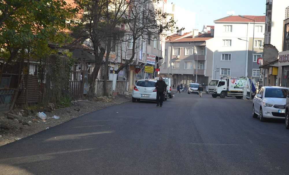 Asfaltı Atıldı, Kaldırımların Yapılması Bekleniyor