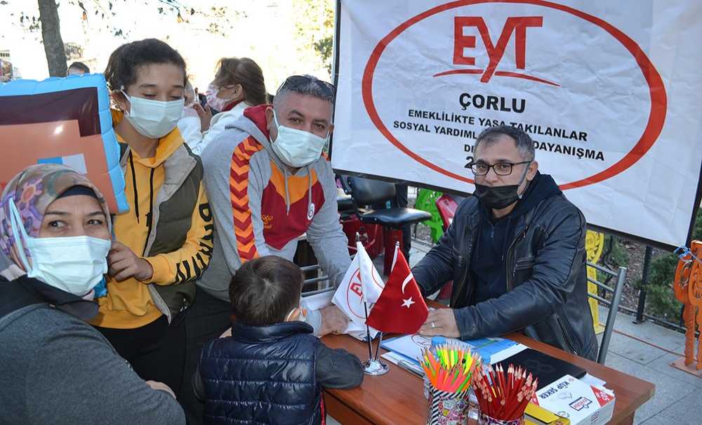 Eyt'liler Yine Alanlara Çıktı