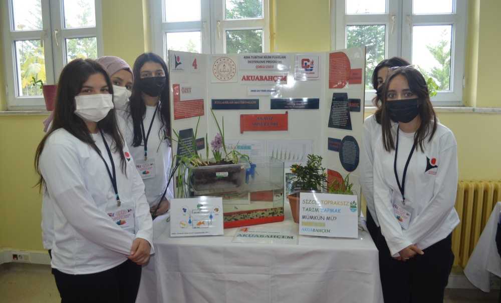 Bilim Fuarında Projeler Dikkat Çekti