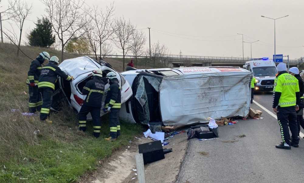 Uyuşturucu Yüklü Araç Polisten Kaçarken Kaza Yaptı, 3 Yaralı