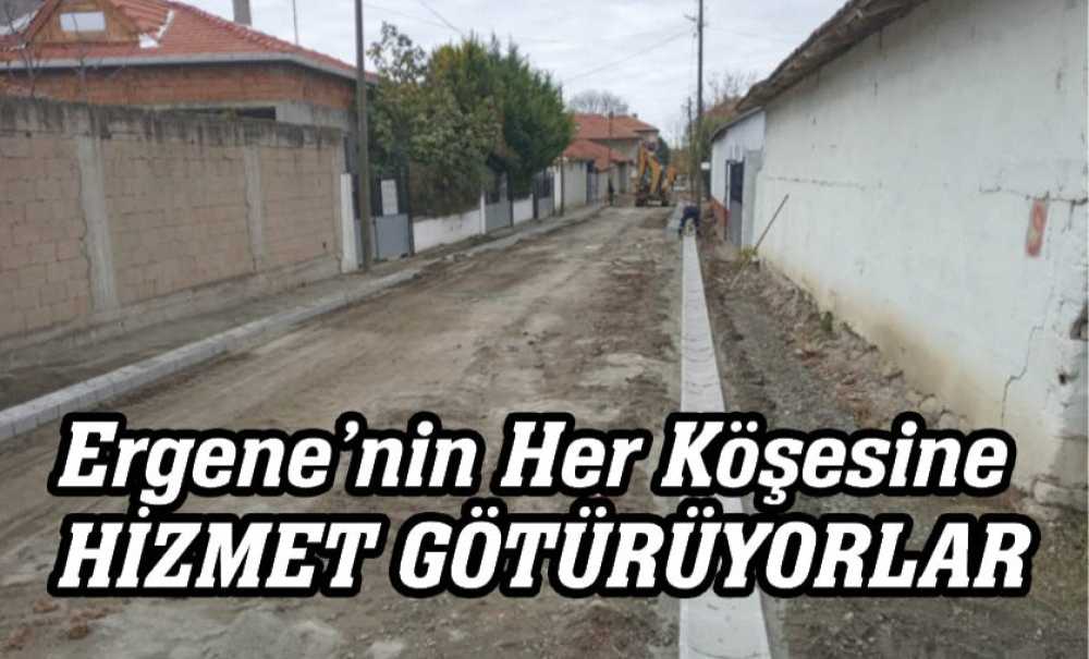 Ergene'nin Her Köşesine Hizmet Götürüyorlar