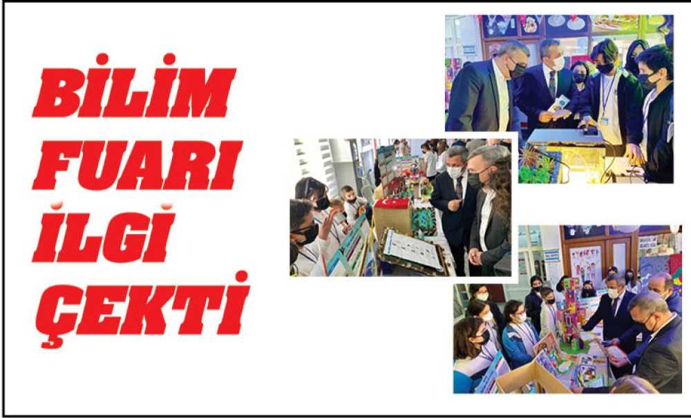Bilim Fuarı İlgi Çekti