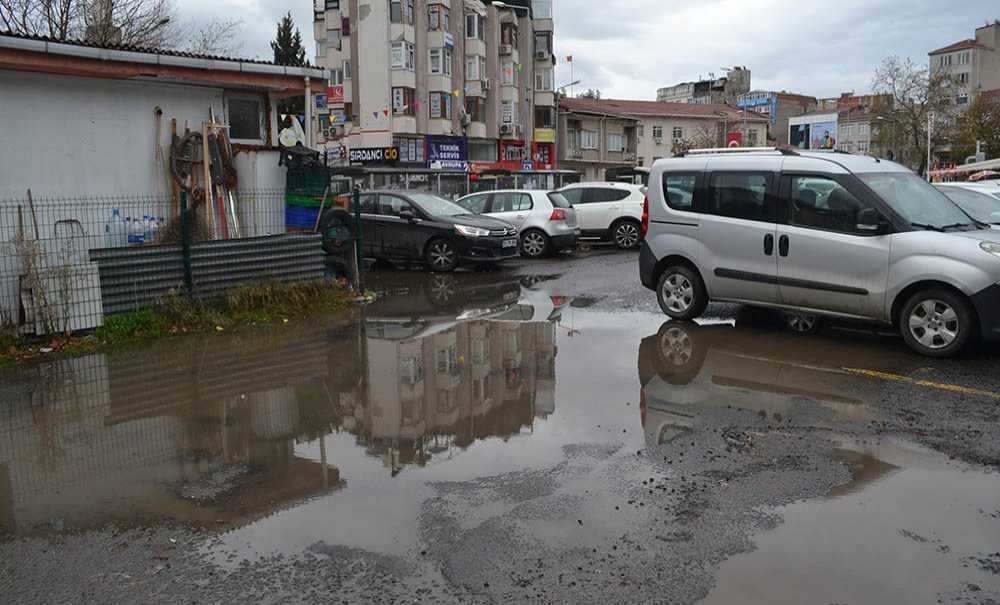 Otopark Göle Döndü