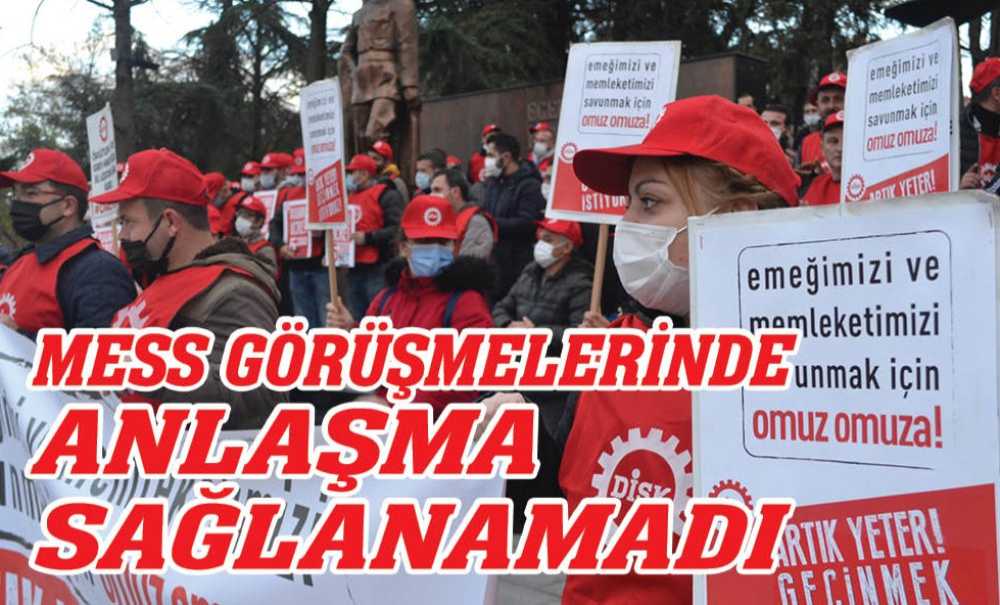 Mess Görüşmelerinde Anlaşma Sağlanamadı