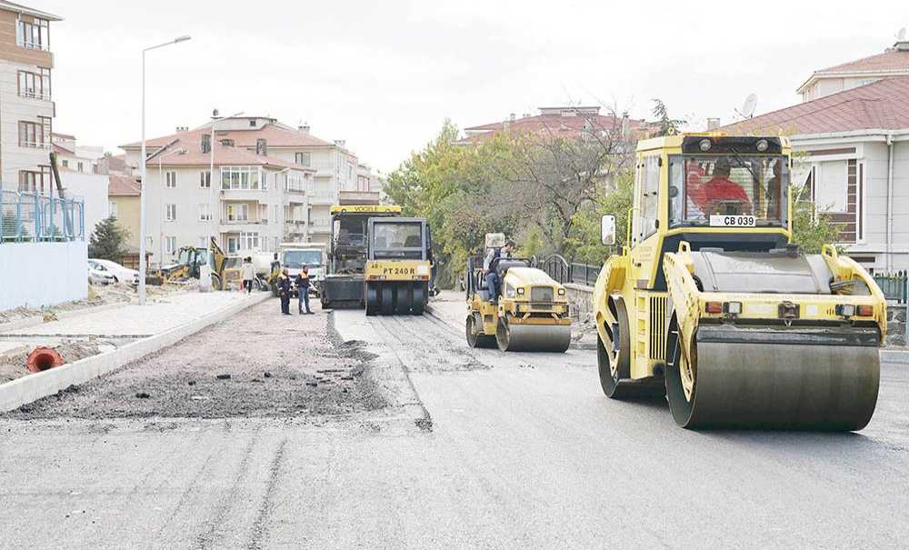 Çorlu'ya 55 Bin Ton Asfalt Serildi