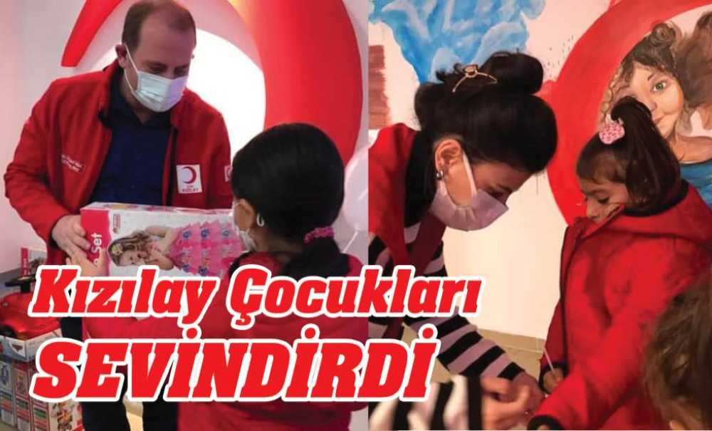 Kızılay Çocukları Sevindirdi