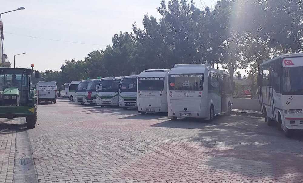 Marmaracık Minibüsleri Çalışmaya Başladı