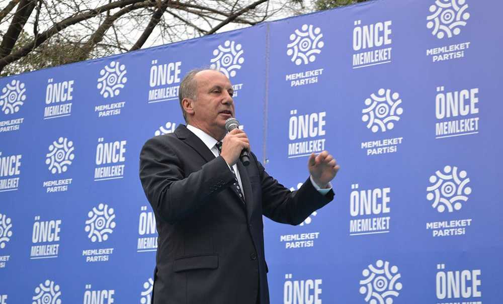 Muharrem İnce Sert Konuştu