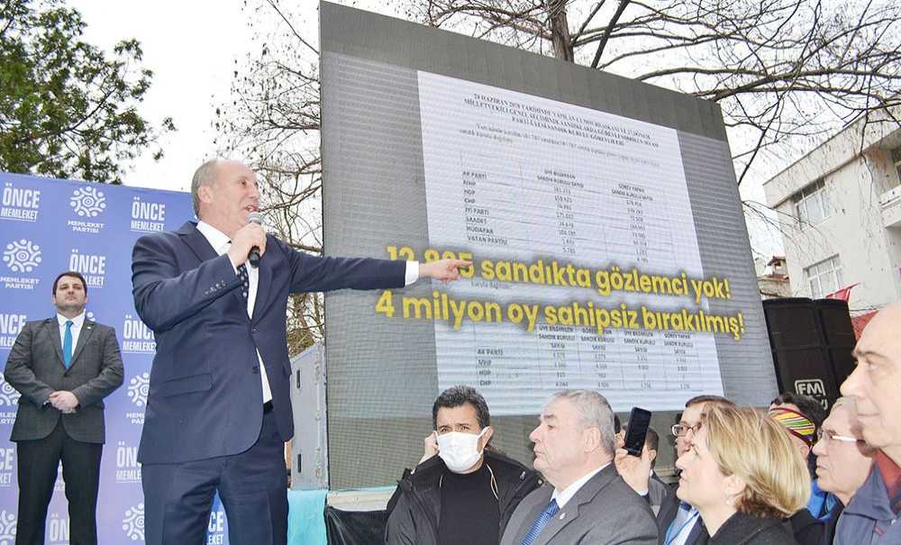 Muharrem İnce Sert Konuştu
