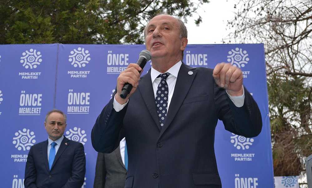 Muharrem İnce Sert Konuştu