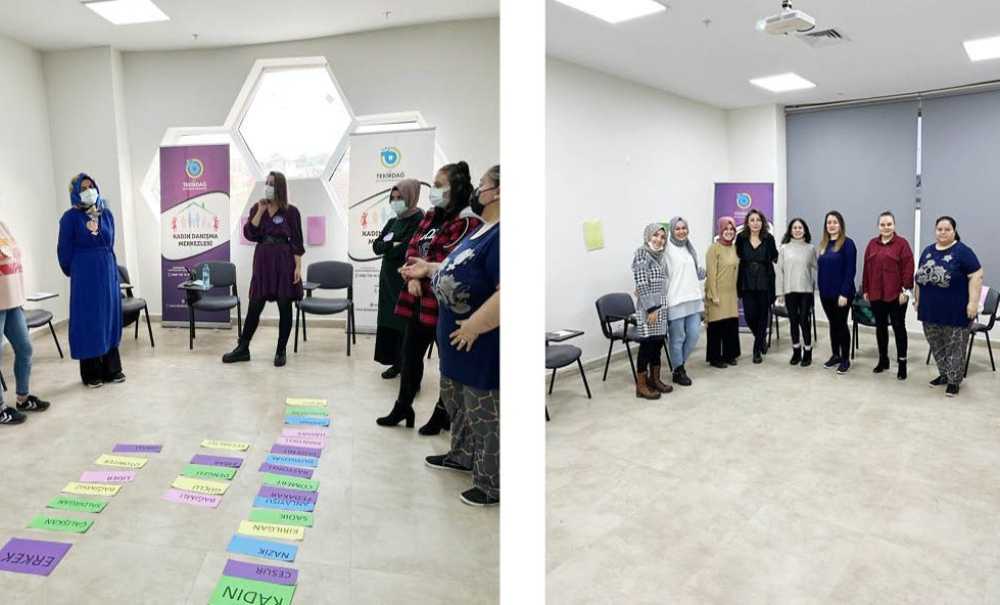 Büyükşehir Belediyesi'nden Kadın Çalışmaları Atölyesi