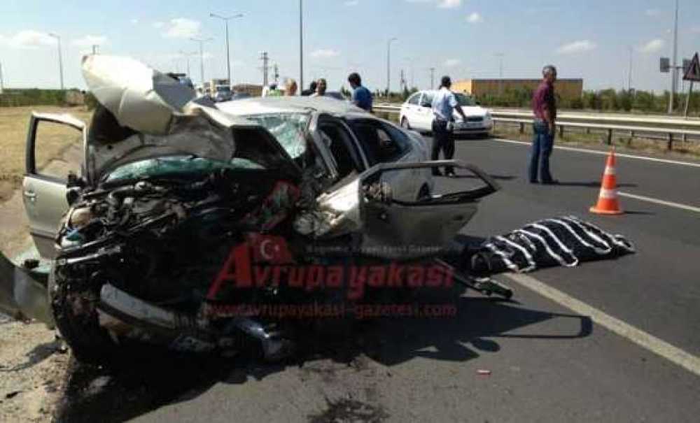 Çorlu'da Kaza: 1 Ölü