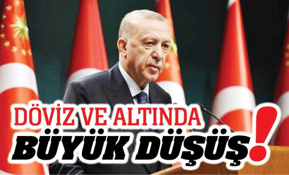 Döviz Ve Altında Büyük Düşüş!