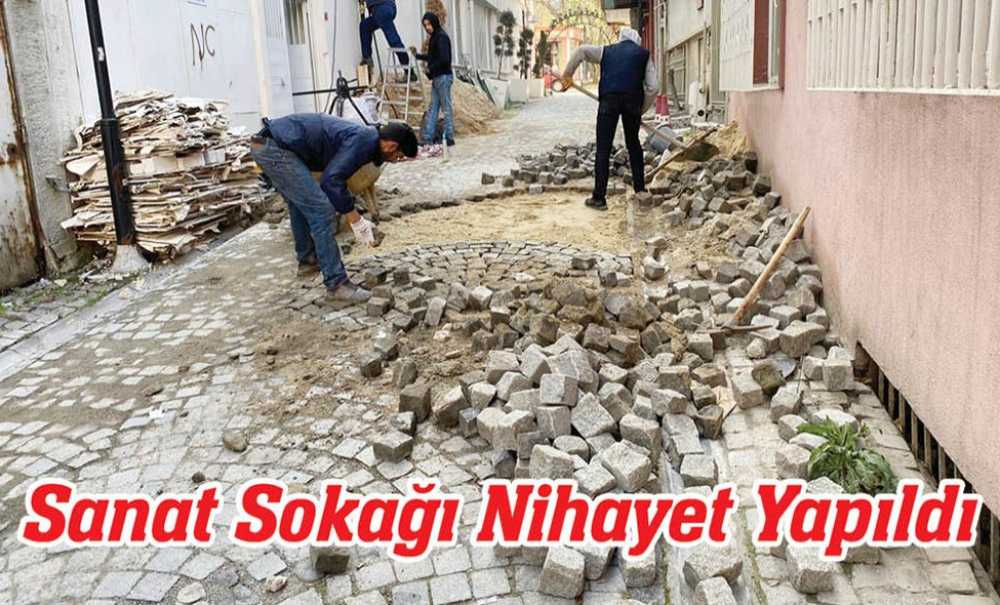Sanat Sokağı Nihayet Yapıldı