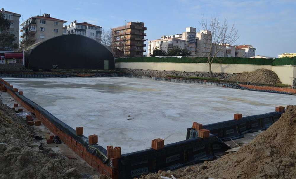 Ağaçların Kesildiği Yerde İnşaat Başladı